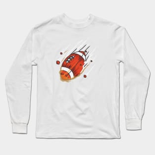 Flying football Long Sleeve T-Shirt